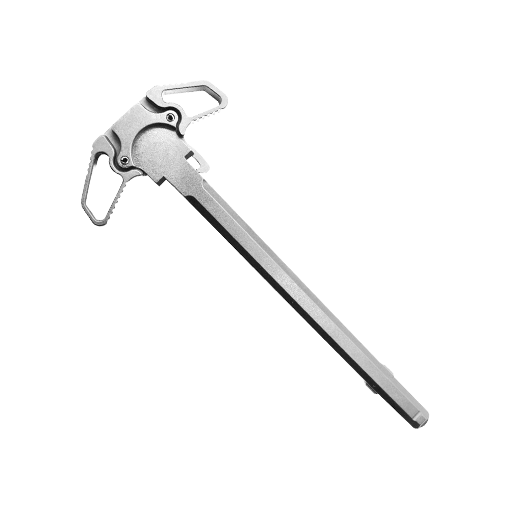 AR-15 Ambidextrous Charging Handle - Cerakote Glacier Silver