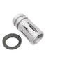 A2 Muzzle Brake for 1/2"x28 - Cerakote Glacier Silver