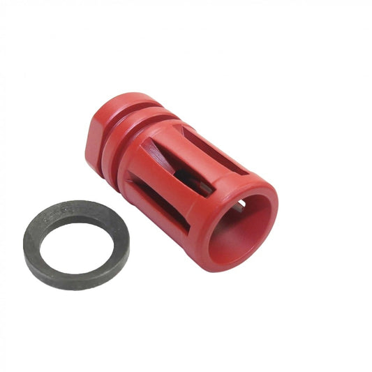 AR-15/.223/5.56 A2 Muzzle Brake for 1/2"x28 - Cerakote Red