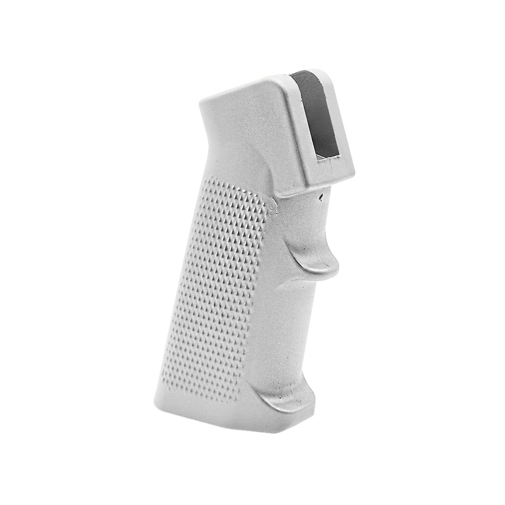 AR-15/10 A2 Style Pistol Grip - Glacier Silver