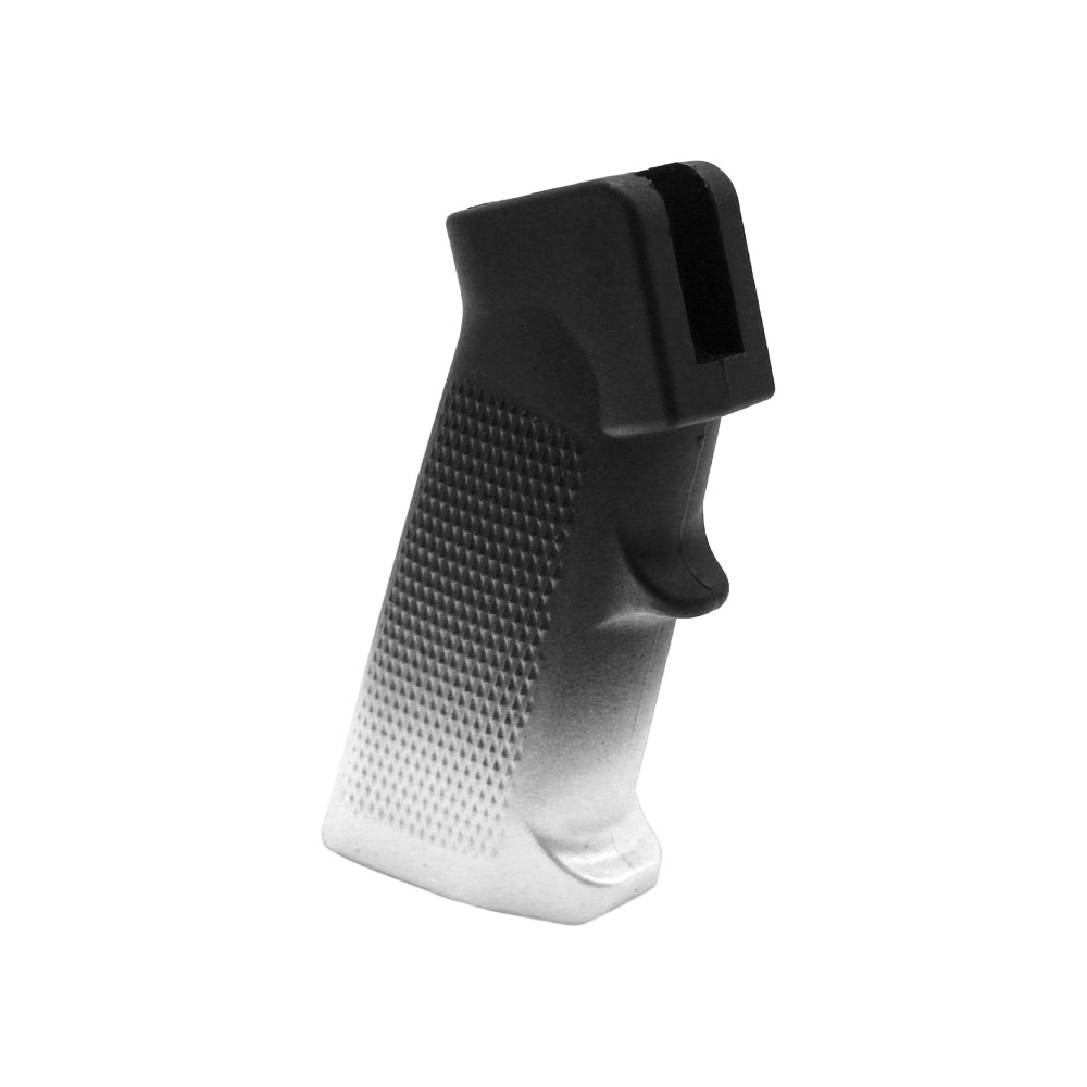 AR-15/10 A2 Style Pistol Grip - Glacier Silver Gradient