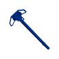 AR-15 Ambidextrous Charging Handle - Cerakote Blue Flame