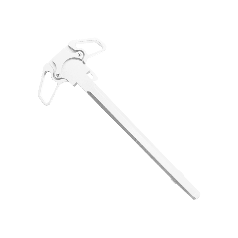 AR-15 Ambidextrous Charging Handle - Cerakote White