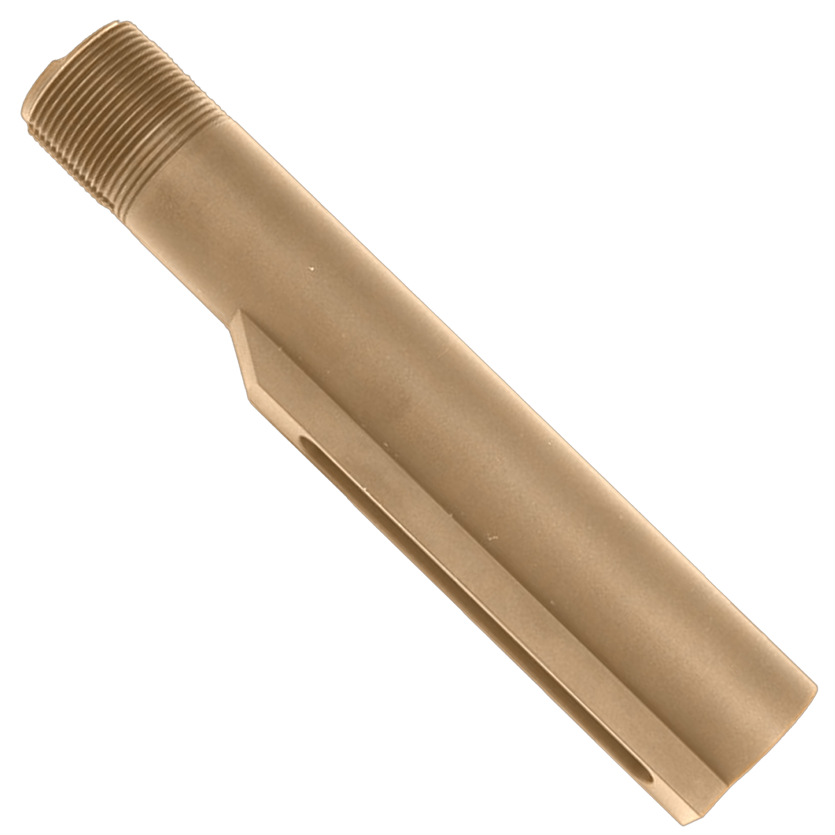 AR-15/10 Mil-Spec 6-Position Buffer Tube - Cerakote Burnt Bronze