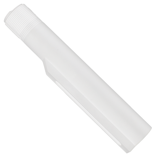 AR-15/10 Mil-Spec 6-Position Buffer Tube - Cerakote White