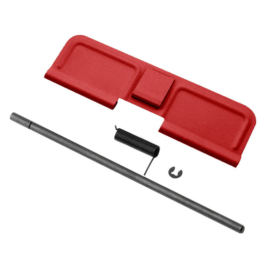 AR-15 Dust Cover Complete Assembly - Cerakote Red